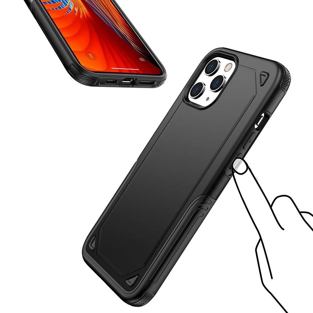 Husa de protectie Flippy pentru Apple iPhone SE 2020 Defender Model 2, Negru - Image 5