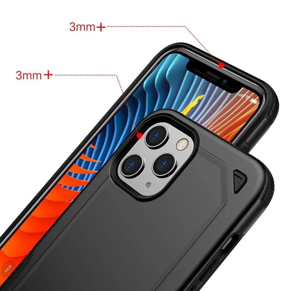 Husa de protectie Flippy pentru Apple iPhone SE 2020 Defender Model 2, Negru - Image 16