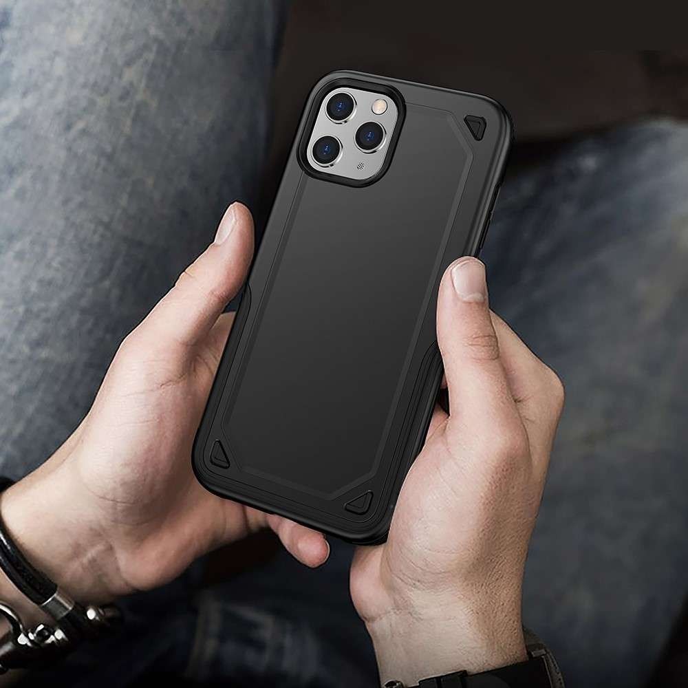 Husa de protectie Flippy pentru Apple iPhone SE 2020 Defender Model 2, Negru - Image 21