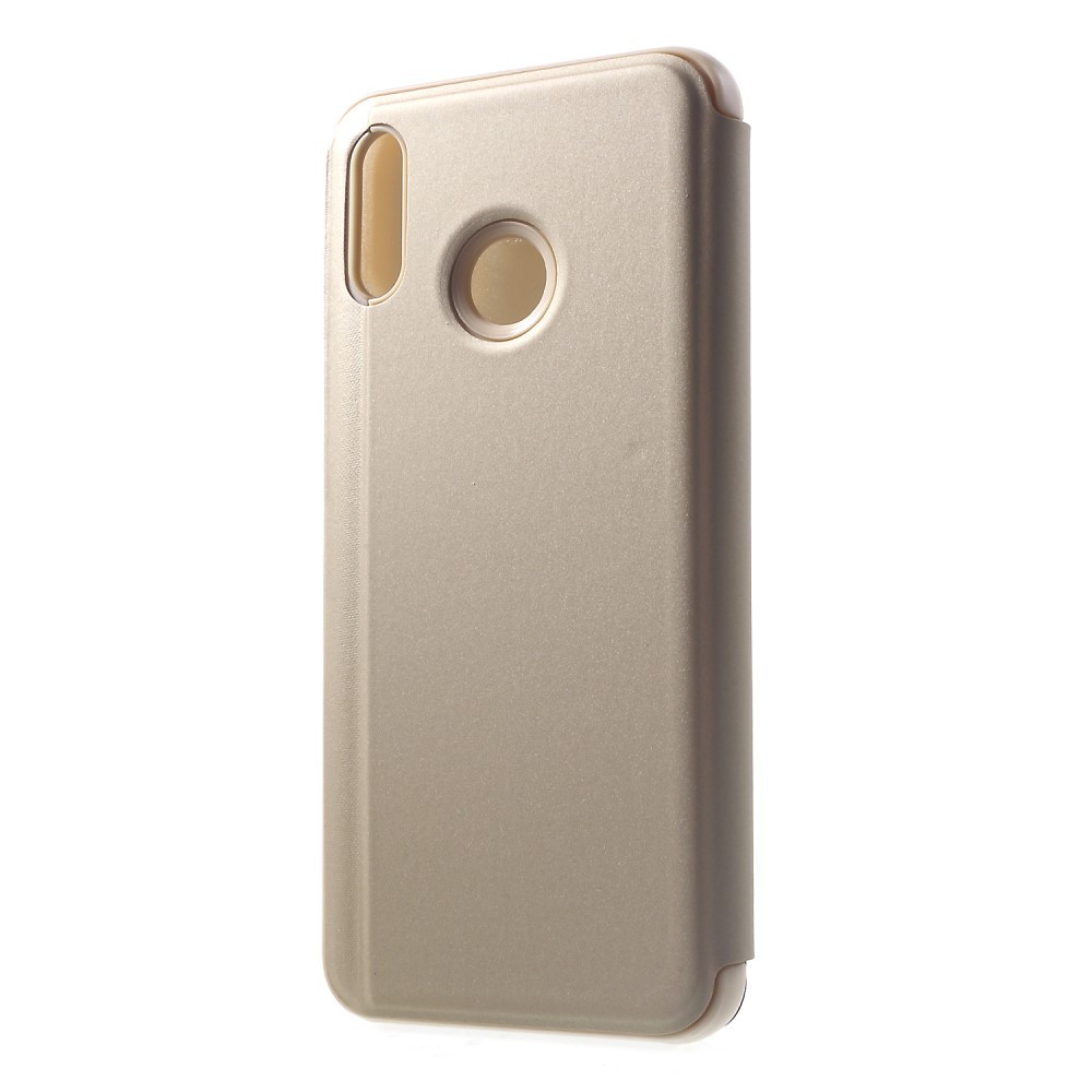 Husa de protectie pentru Huawei P Smart Flip Cover Oglinda Auriu - Image 3