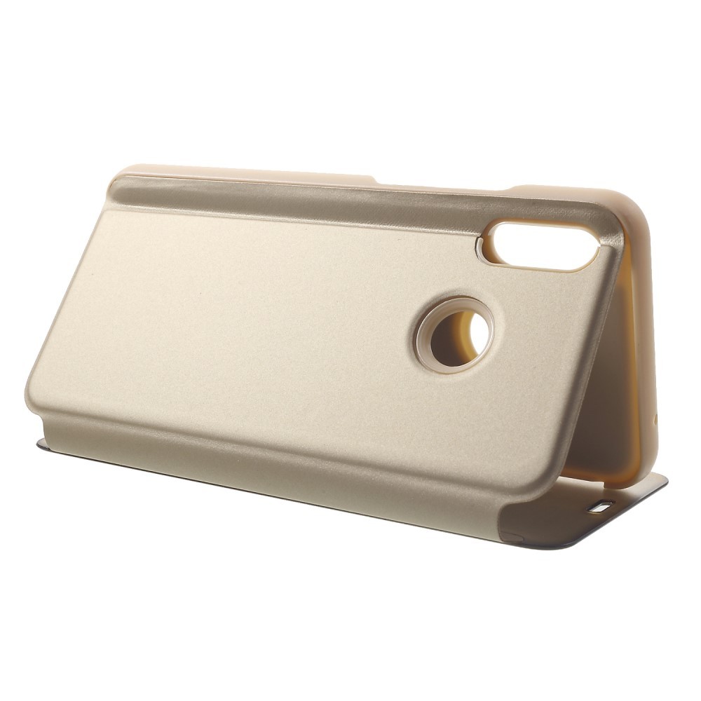 Husa de protectie pentru Huawei P Smart Flip Cover Oglinda Auriu - Image 6