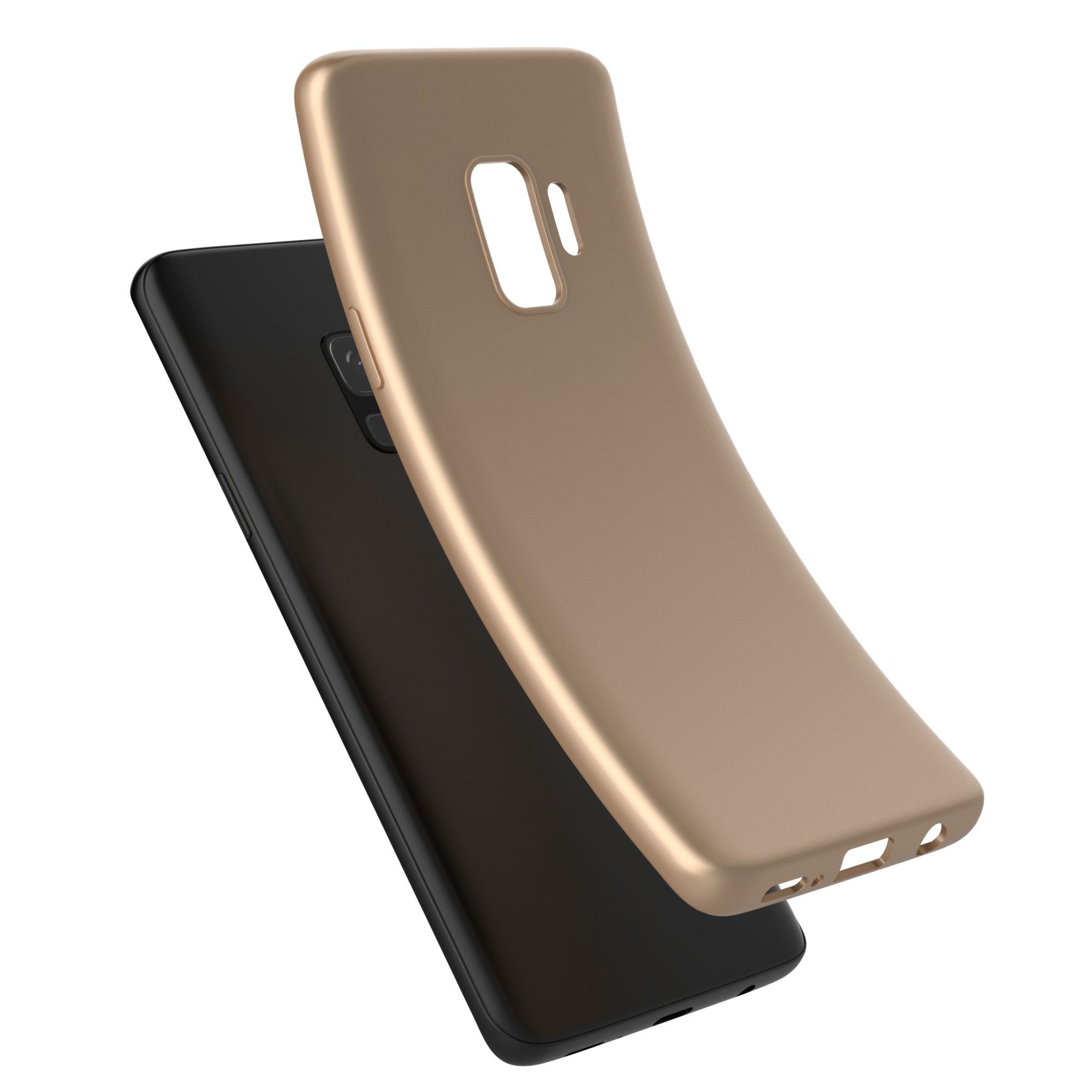 Husa de protectie pentru Samsung Galaxy S9 Luxury Case Auriu - Image 7