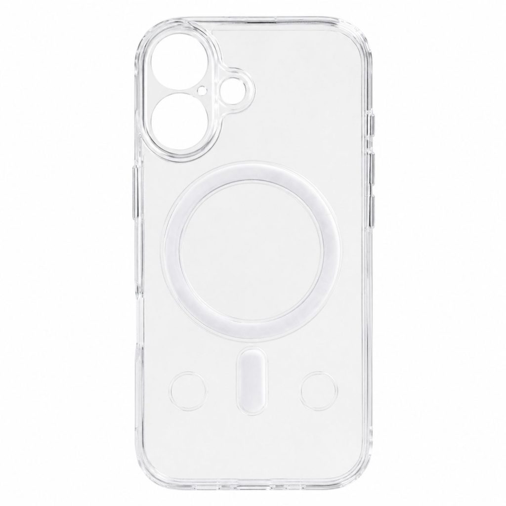 Husa de Protectie TPU, Flippy, pentru Apple iPhone 16, MagSafe, Antisoc, Rezistenta la Impact, Protectie Camera, Transparent
