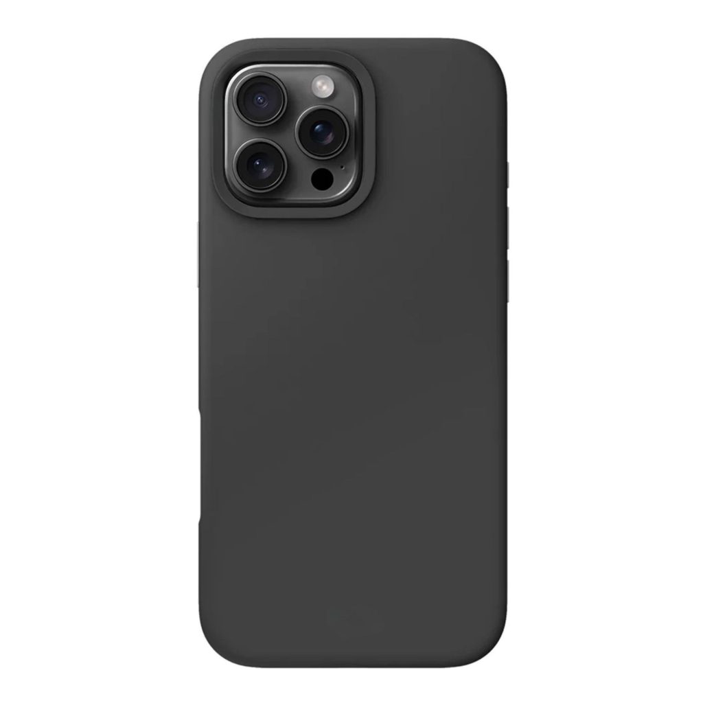 Husa de Protectie Telefon, Flippy, Compatibila cu iPhone 16 Pro Max, Silicon Premium Antisoc, Anti-Zgirieturi, MagSafe, Acces Camera Control, Protectie 360, Interior Microfibra, Negru