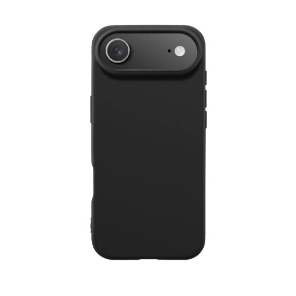Husa de Protectie Telefon, Flippy, Compatibila cu iPhone 17 Air, Silicon Premium Antisoc, Protectie Completa 360, Design Modern, Anti-Zgirieturi, Interior Microfibra, Negru