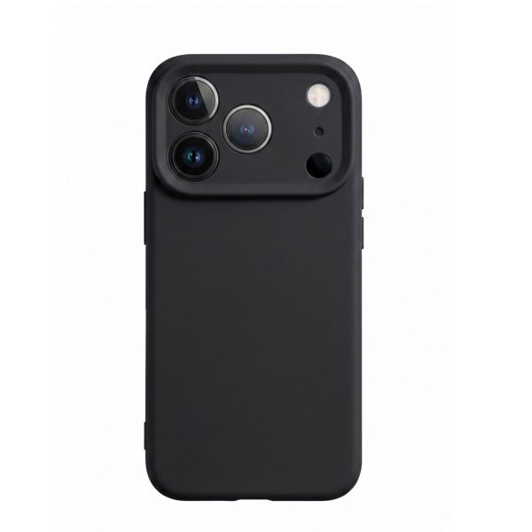 Husa de Protectie Telefon, Flippy, Compatibila cu iPhone 17 Pro, Silicon Premium Antisoc, Protectie Completa 360, Design Modern, Anti-Zgirieturi, Interior Microfibra, Negru