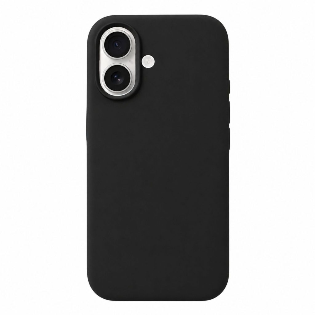 Husa de Protectie Telefon, Flippy, Compatibila cu iPhone 16 Plus, Silicon Premium Antisoc, Anti-Zgirieturi, MagSafe, Acces Camera Control, Protectie 360, Interior Microfibra, Negru