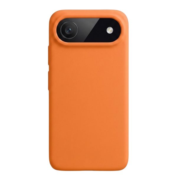 Husa de Protectie Telefon, Flippy, Compatibila cu iPhone 17 Air, Silicon Premium Antisoc, Protectie Completa 360, Design Modern, Anti-Zgirieturi, Interior Microfibra, Portocaliu