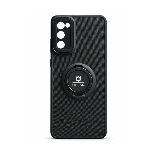 Husa Eagle Eye cu Stand pentru Samsung S20 FE, Negru, Suport Auto Magnetic, Protectie Antisoc, Flippy