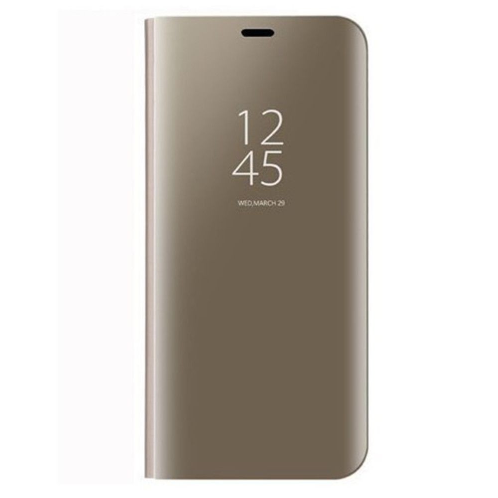 Husa Huawei P20 Lite Flip Cover Oglinda Auriu - Image 4