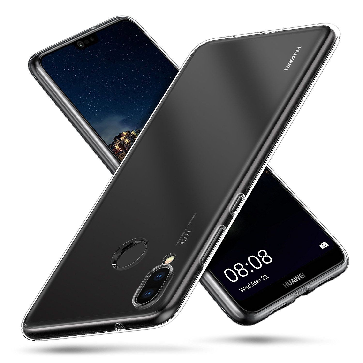 Husa Huawei P20 Lite Tpu Transparent 0.6 mm - Image 4