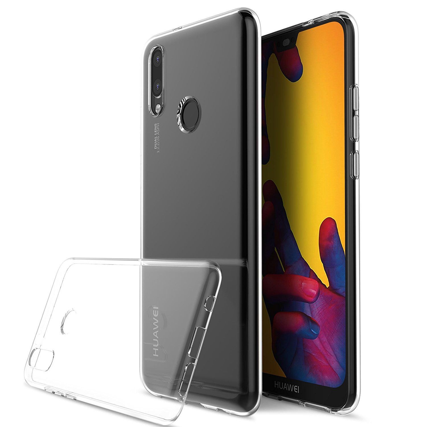 Husa Huawei P20 Lite Tpu Transparent 0.6 mm - Image 6