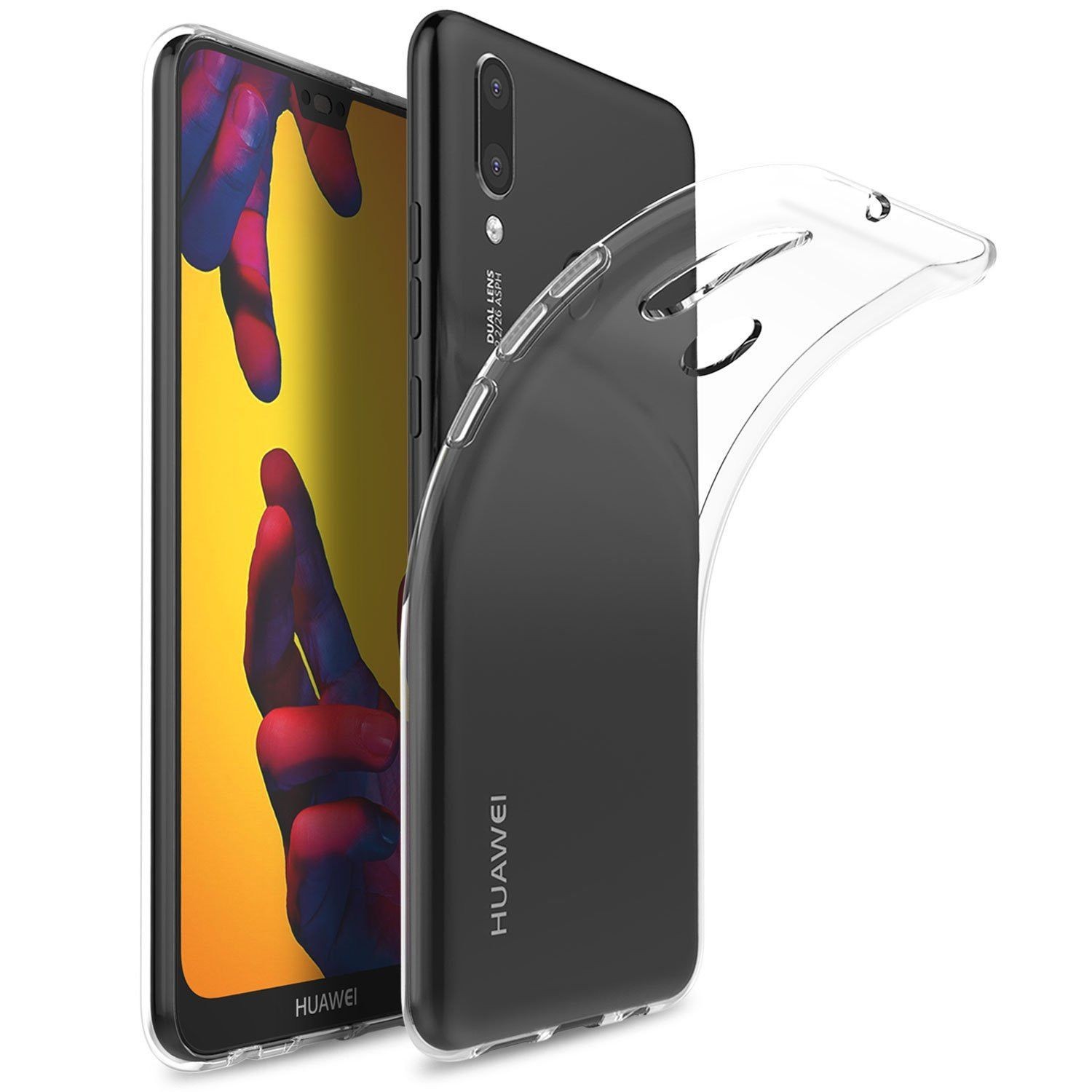 Husa Huawei P20 Lite Tpu Transparent 0.6 mm - Image 7