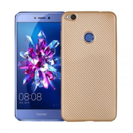 Husa Huawei Y6 II i-Zore Carbon Fiber Auriu - Image 3
