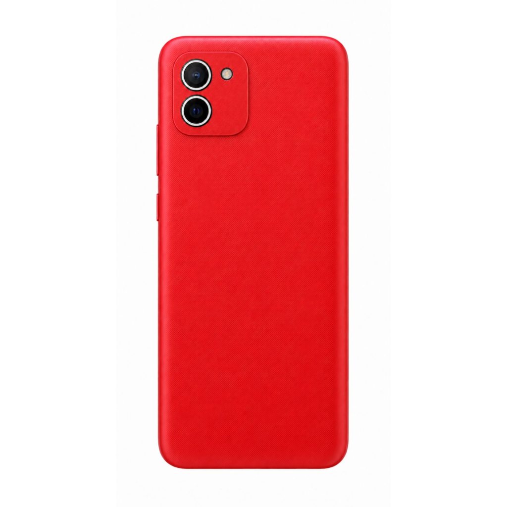 Husa pentru Samsung Galaxy A03 4G, Flippy, Liquid Silicone, cu Microfibra pe interior, Protectie Antisoc, Rosu