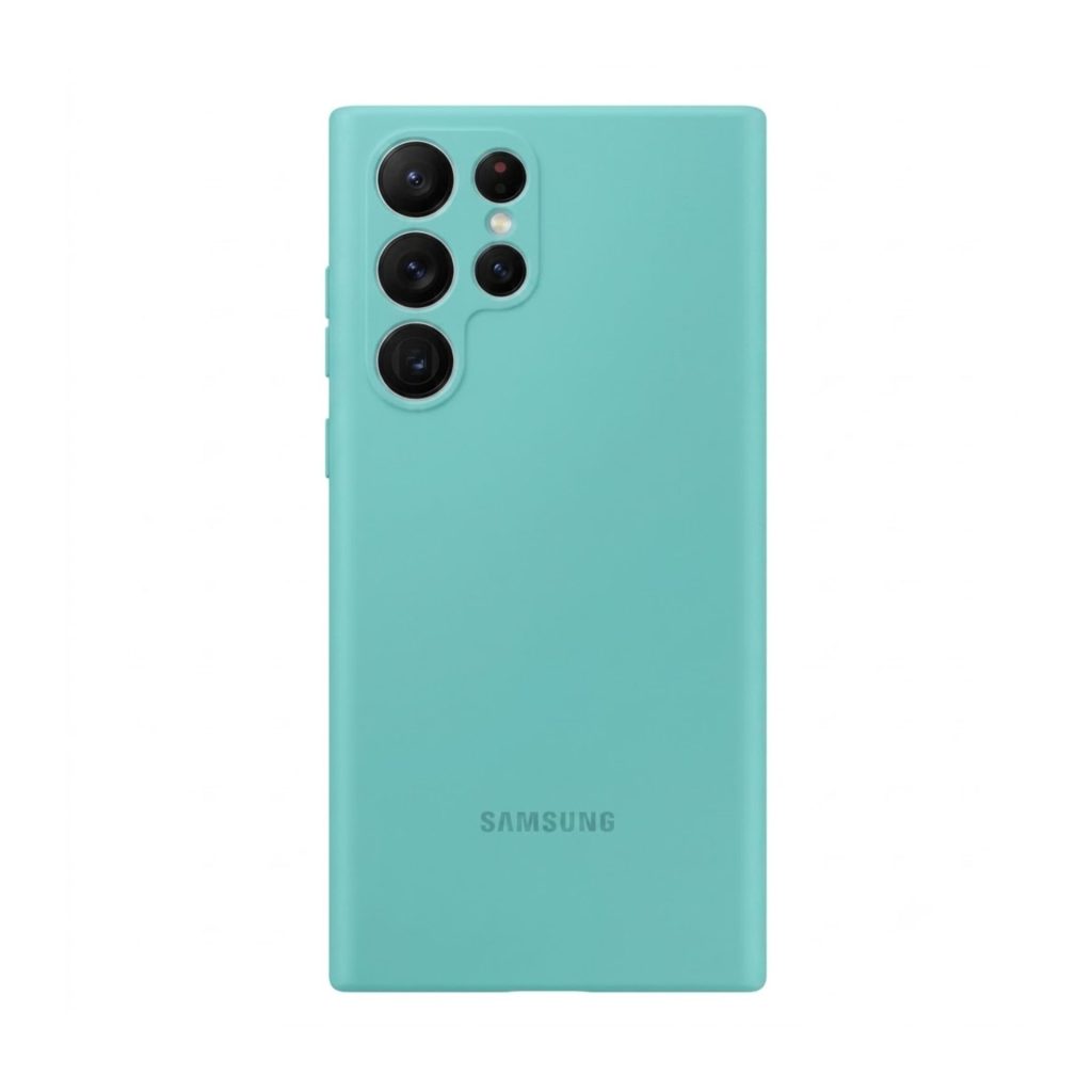 Husa pentru Samsung Galaxy S22 Ultra, Flippy, Liquid Silicone, cu Microfibra pe interior, Protectie Antisoc, Albastru deschis