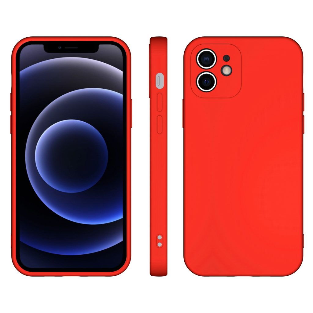 Husa pentru Samsung Galaxy S22, Flippy, Liquid Silicone, cu Microfibra pe interior, Protectie Antisoc, Rosu