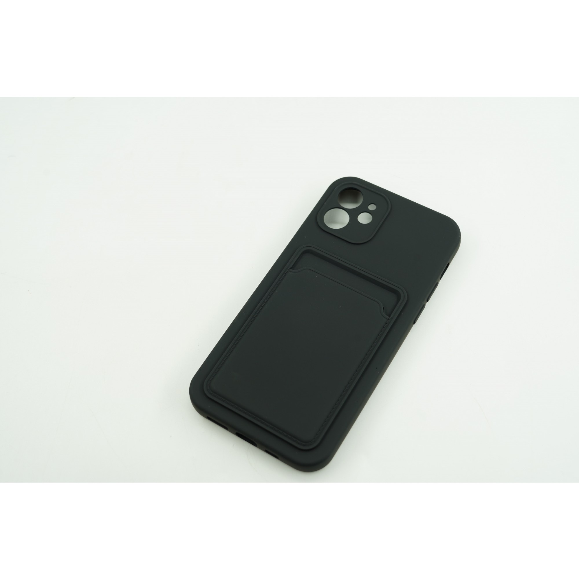 Husa protectie cu suport card compatibila cu Samsung A72 Negru - Image 8