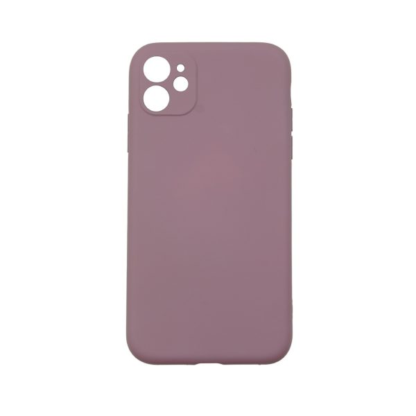 Husa protectie Flippy compatibila cu Apple iPhone 11 Pro Max Liquid Silicone Case Mov