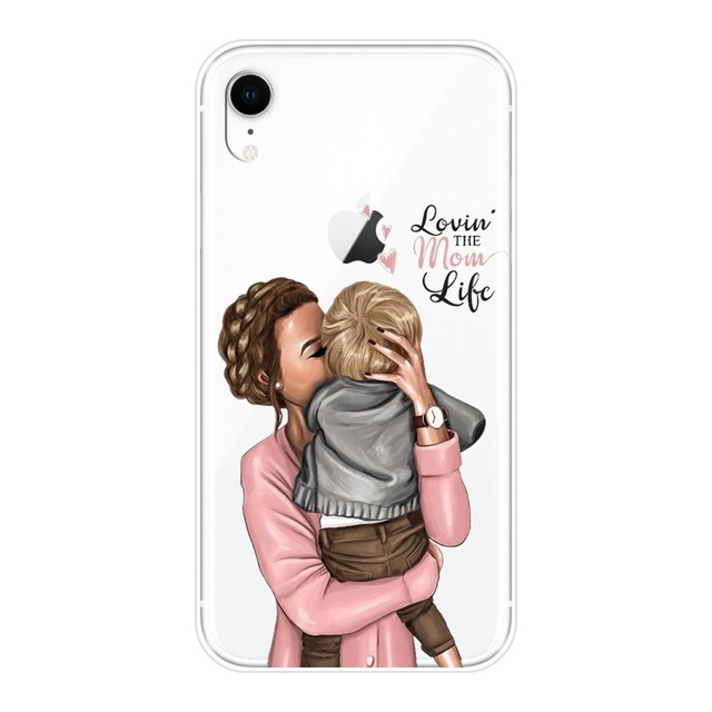 Husa protectie,Flippy, compatibila cu Apple iPhone 12 Pro Glass print Lovin the Mom Multicolor - Image 6