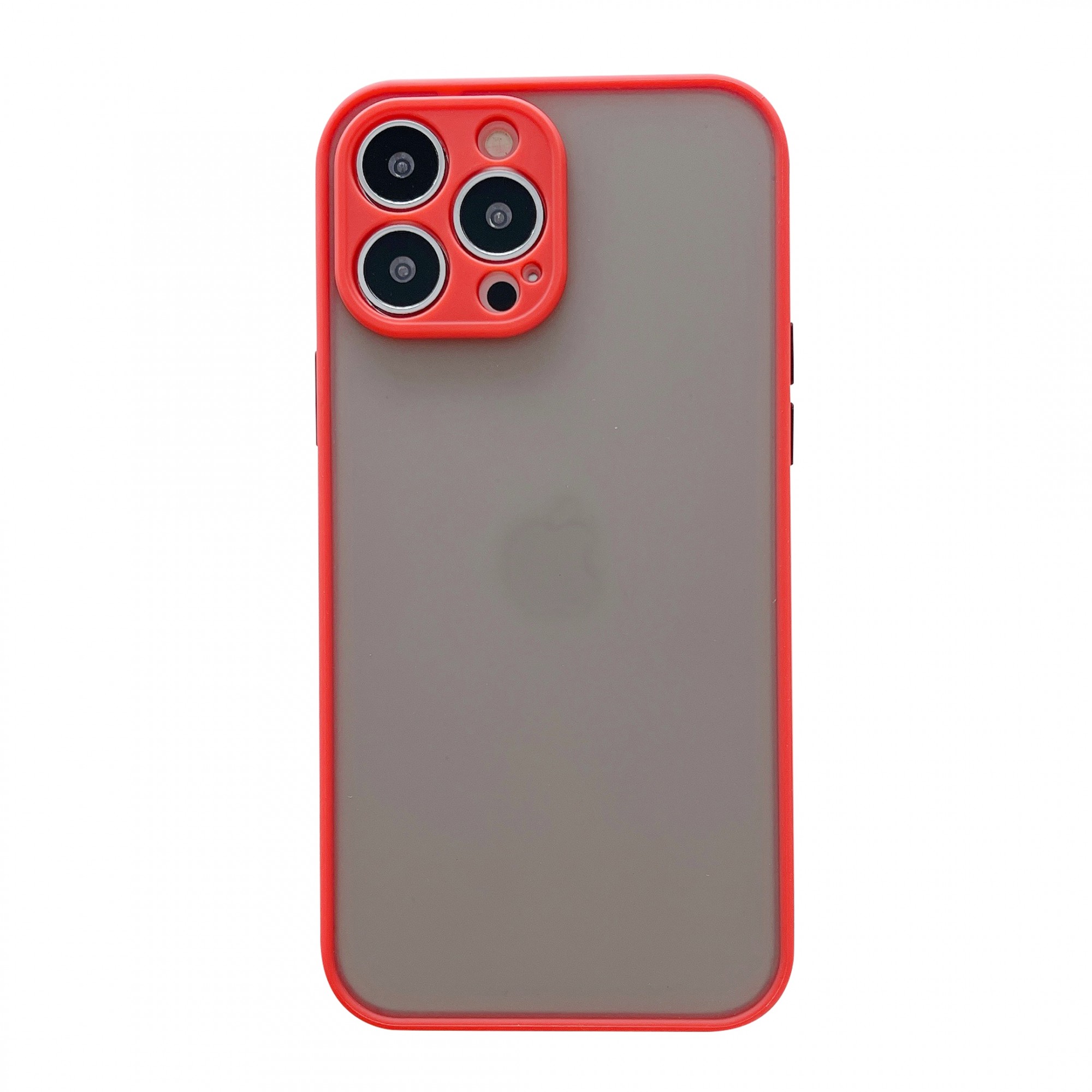 Husa protectie Flippy compatibila cu Apple iPhone 13 Pro Max Phantom Tpu Rosu - Image 3