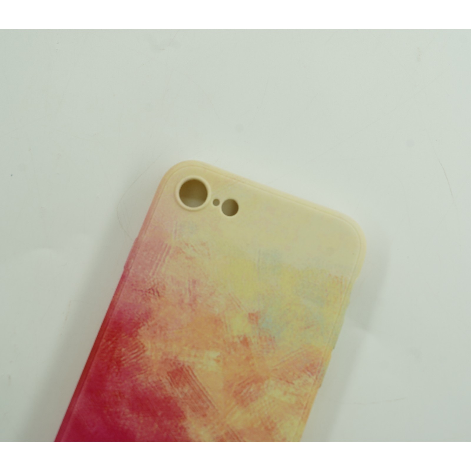 Husa protectie Flippy compatibila cu Apple iPhone XR Tpu Ombre, Roz/Galben - Image 9