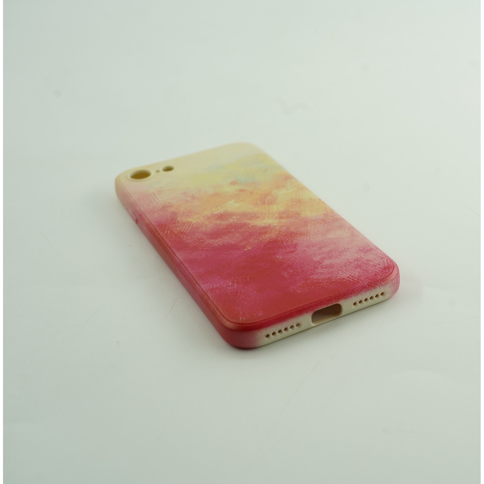 Husa protectie Flippy compatibila cu Apple iPhone XR Tpu Ombre, Roz/Galben - Image 10
