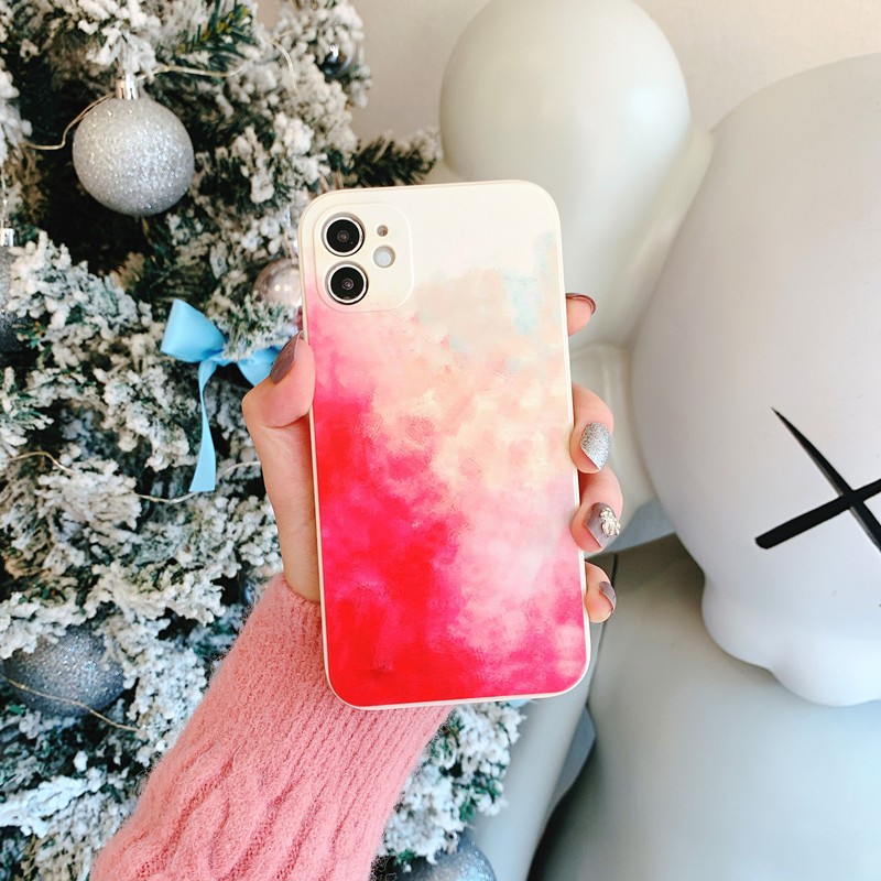 Husa protectie Flippy compatibila cu Apple iPhone XR Tpu Ombre, Roz/Galben - Image 3