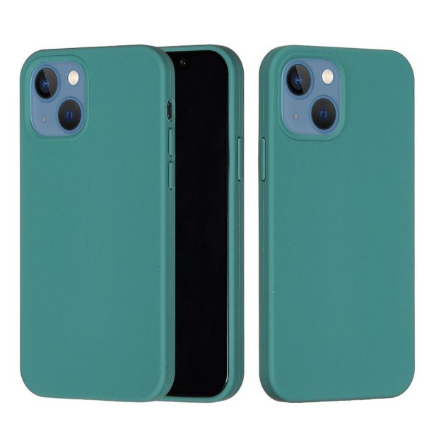 Husa protectie Flippy compatibila cu Samsung Galaxy A02S Liquid Silicone Case Verde