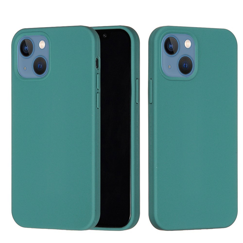 Husa protectie Flippy compatibila cu Samsung Galaxy A02S Liquid Silicone Case Verde