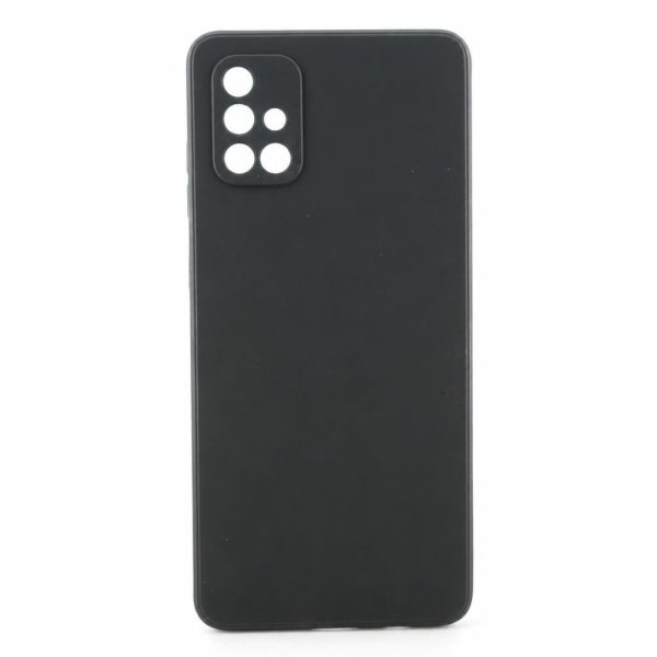 Husa protectie Flippy compatibila cu Samsung Galaxy A71 Matte Tpu Negru