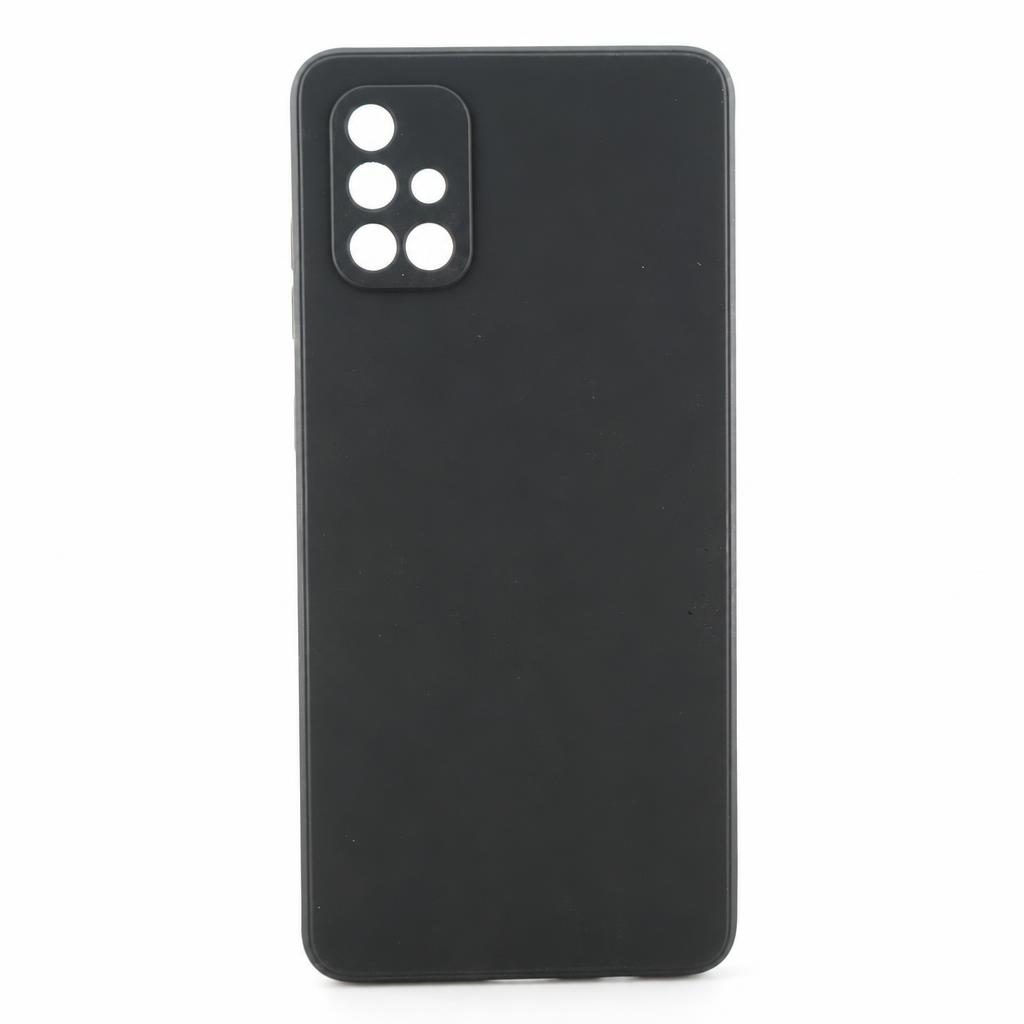 Husa protectie Flippy compatibila cu Samsung Galaxy A71 Matte Tpu Negru