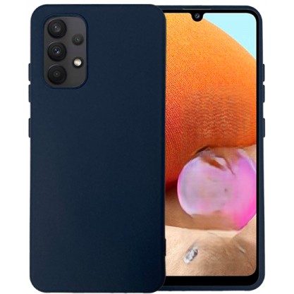 Husa de Protectie, Flippy, pentru Samsung Galaxy A32 5G, din TPU + PC, cu Suport pentru Card, Albastru Inchis