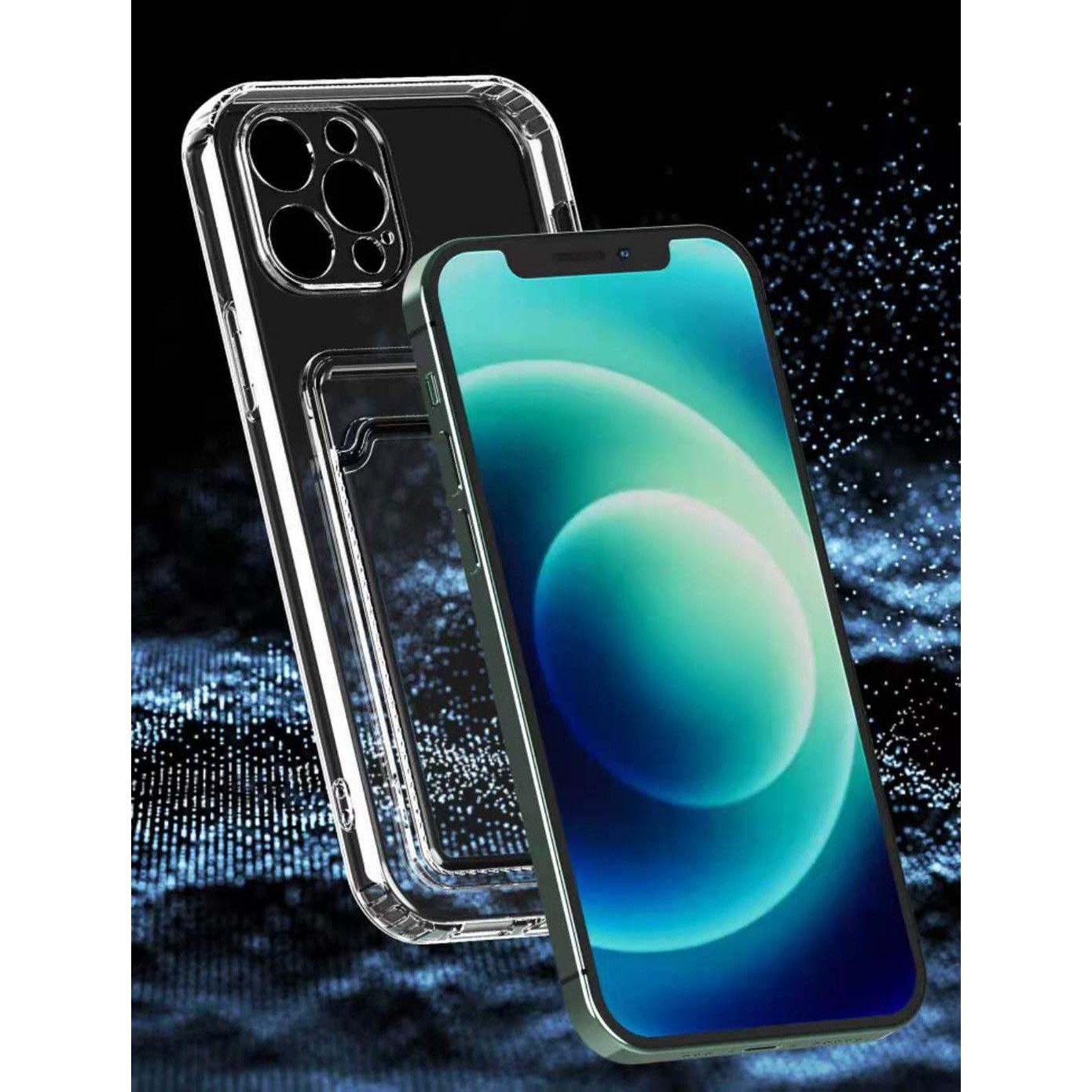 Husa protectie Flippy cu suport card compatibila cu Samsung Galaxy A50 Transparent - Image 7