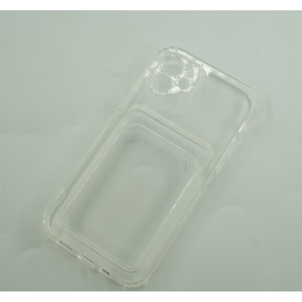 Husa protectie Flippy cu suport card compatibila cu Samsung Galaxy S20 Plus Transparent - Image 5