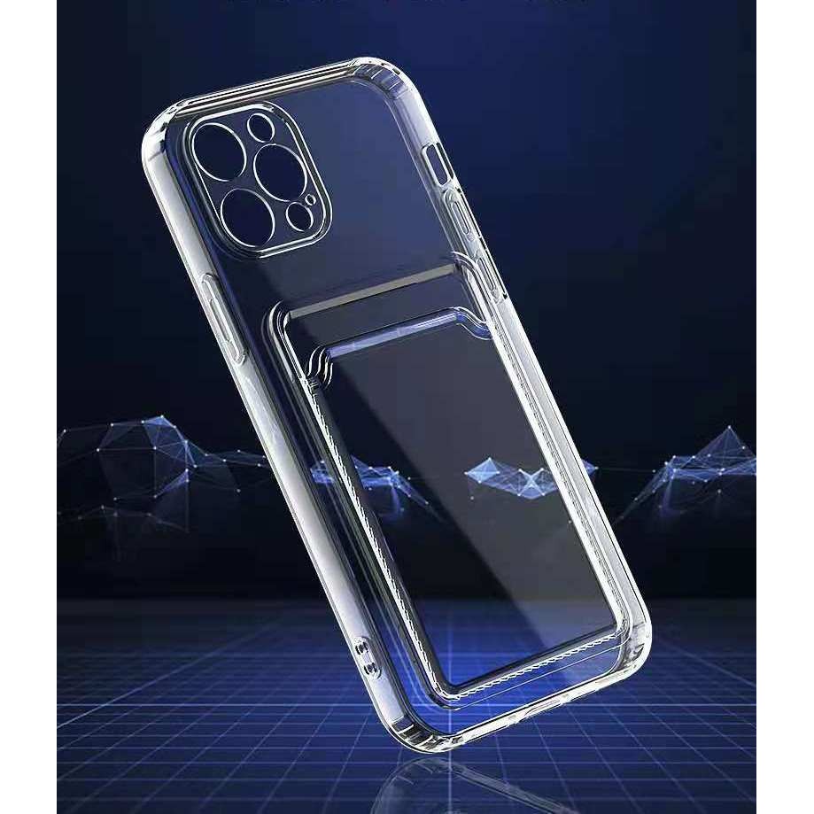 Husa protectie Flippy cu suport card compatibila cu Samsung Galaxy S20 Plus Transparent - Image 9