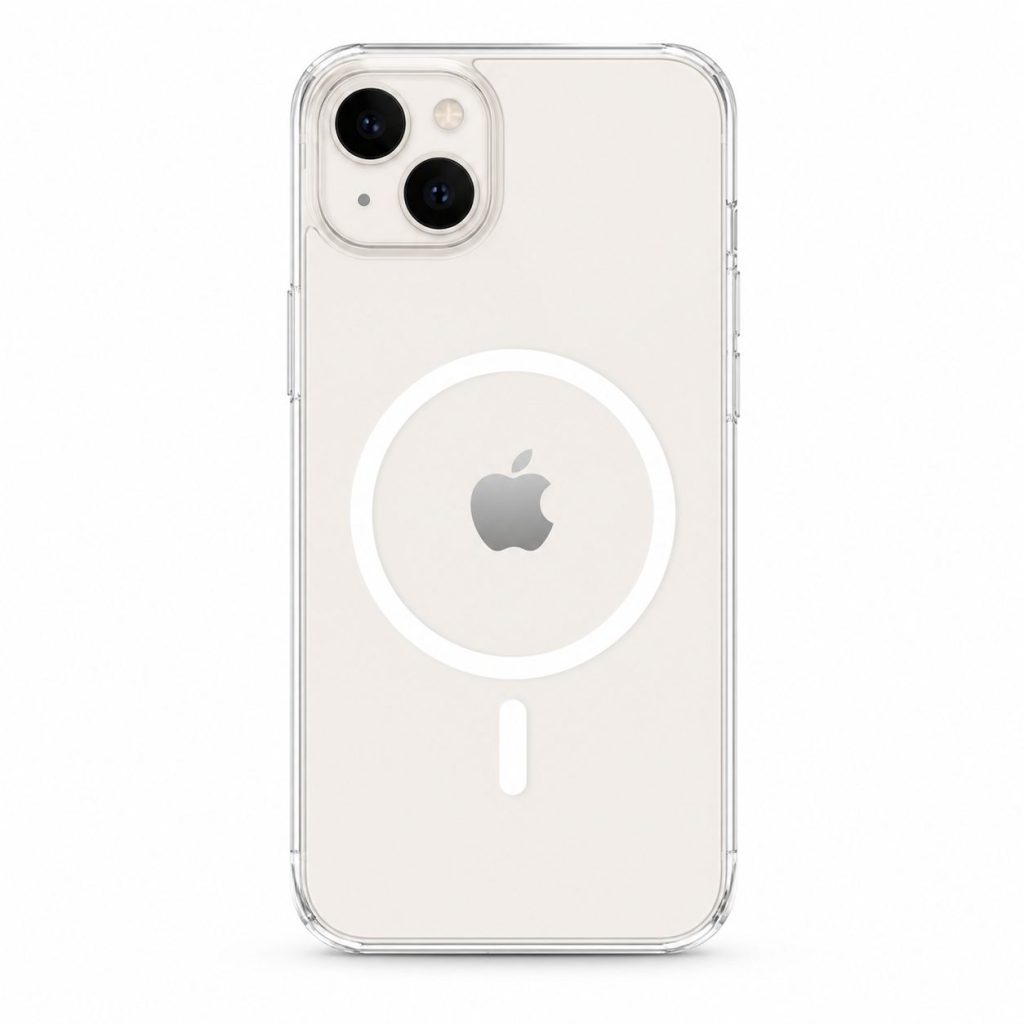 Husa de Protectie, Flippy, Compatibila cu Apple iPhone 14 Plus, MagSafe, Protectie Camera, Silicon, Transparent