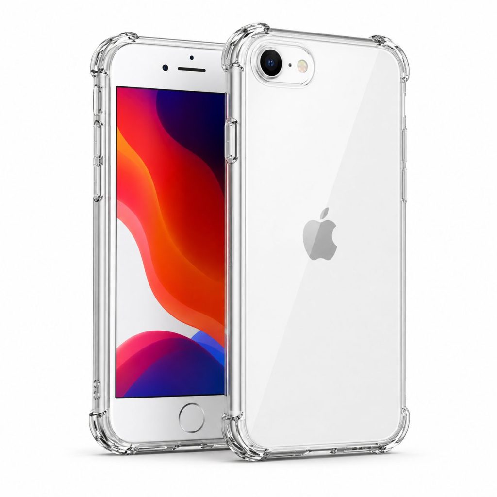 Husa protectie pentru Apple iPhone 7 / 8, Flippy, TPU, Antisoc, Protectie colturi, Rezistenta la impact, 1.5 mm, Transparenta