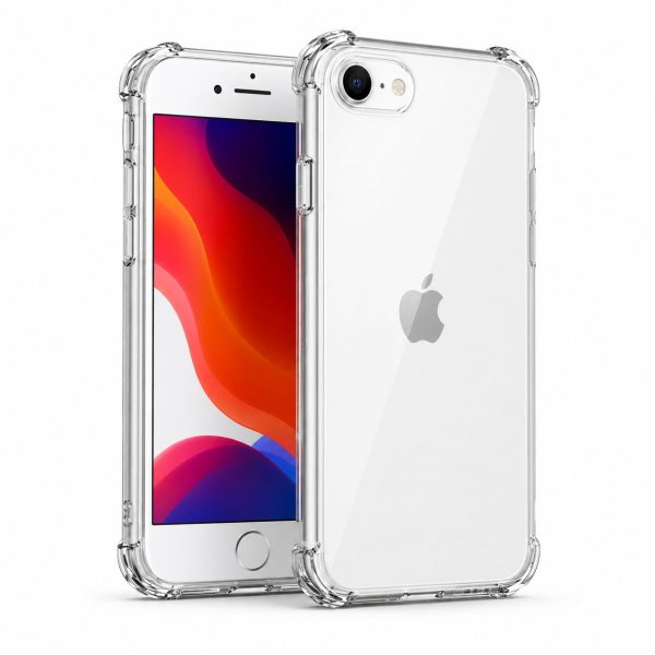 Husa protectie pentru Apple iPhone 7 / 8, Flippy, TPU, Antisoc, Protectie colturi, Rezistenta la impact, 1.5 mm, Transparenta