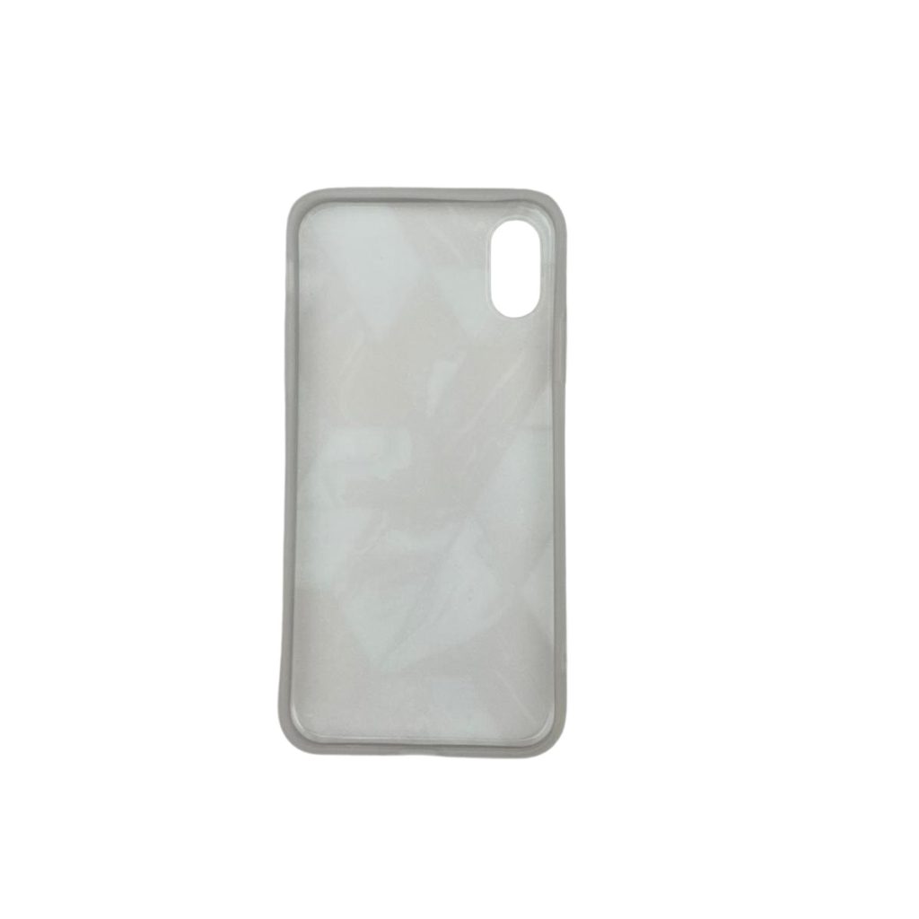 Husa protectie pentru Apple iPhone X/XS Soft IMD TPU Marble Geometric Albastru