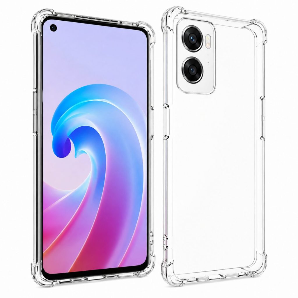 Husa protectie pentru Oppo A96, Flippy, TPU, Antisoc, Protectie colturi, Rezistenta la impact, 1.5 mm, Transparenta
