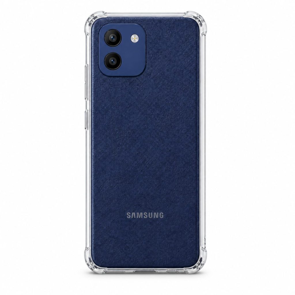 Husa protectie pentru Samsung A03 4G, Flippy, TPU, Antisoc, Protectie colturi, Rezistenta la impact, 1.5 mm, Transparenta