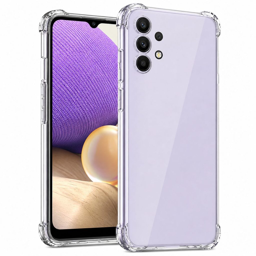 Husa protectie pentru Samsung A32 5G, Flippy, TPU, Antisoc, Protectie colturi, Rezistenta la impact, 1.5 mm, Transparenta