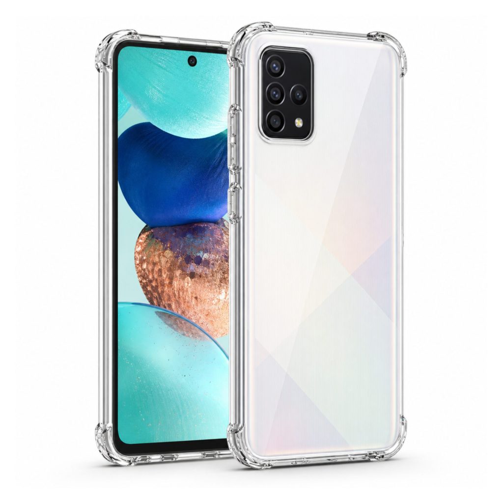 Husa protectie pentru Samsung A51, Flippy, TPU, Antisoc, Protectie colturi, Rezistenta la impact, 1.5 mm, Transparenta