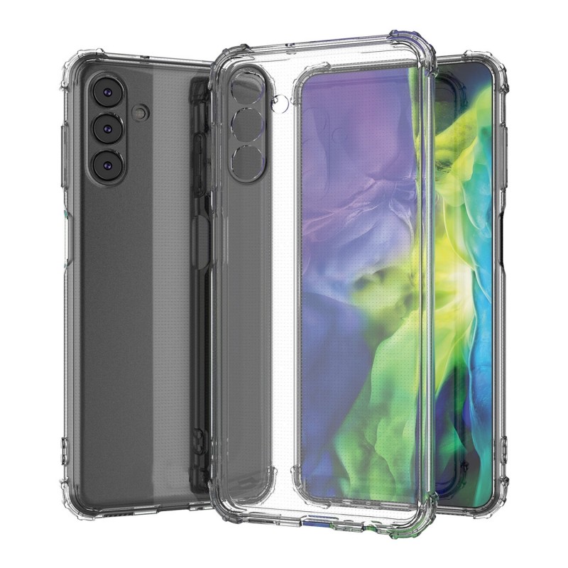 Husa Telefon, Flippy, Compatibila Samsung S24, TPU Antisoc, Protectie Colturi, Rezistenta la Impact, 1.5 mm, Transparenta