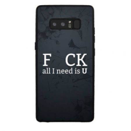 Husa Samsung A7 2017 Multicolor Mesaj Fcuk - Image 2