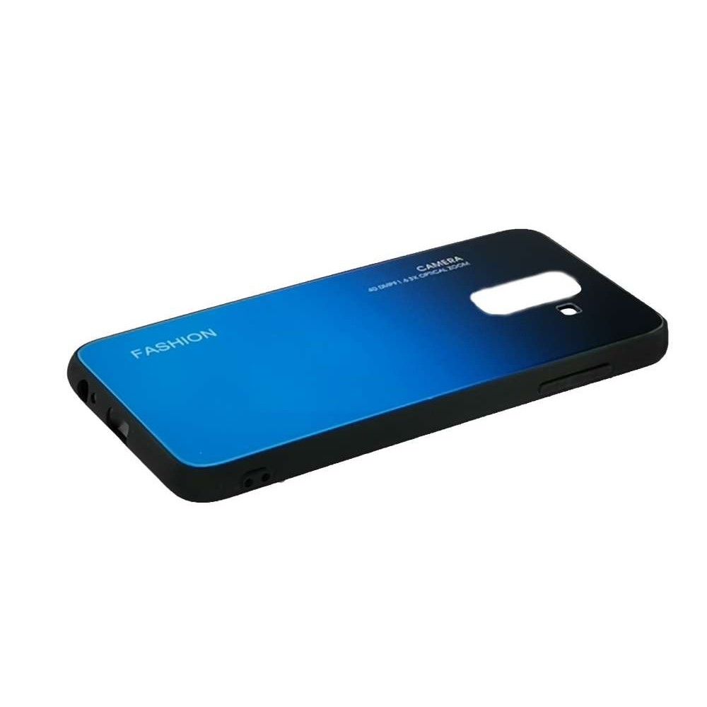 Husa Samsung Galaxy A6 Plus 2018 Hybrid Back Degrade, Albastru - Image 2