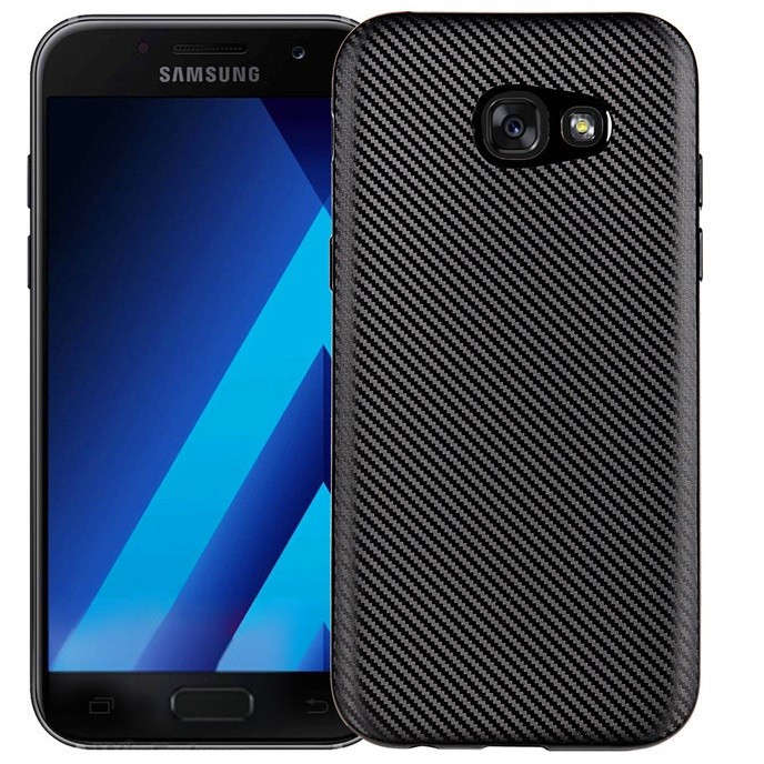 Husa Samsung Galaxy A7 2017 i-Zore Carbon Fiber Negru - Image 3