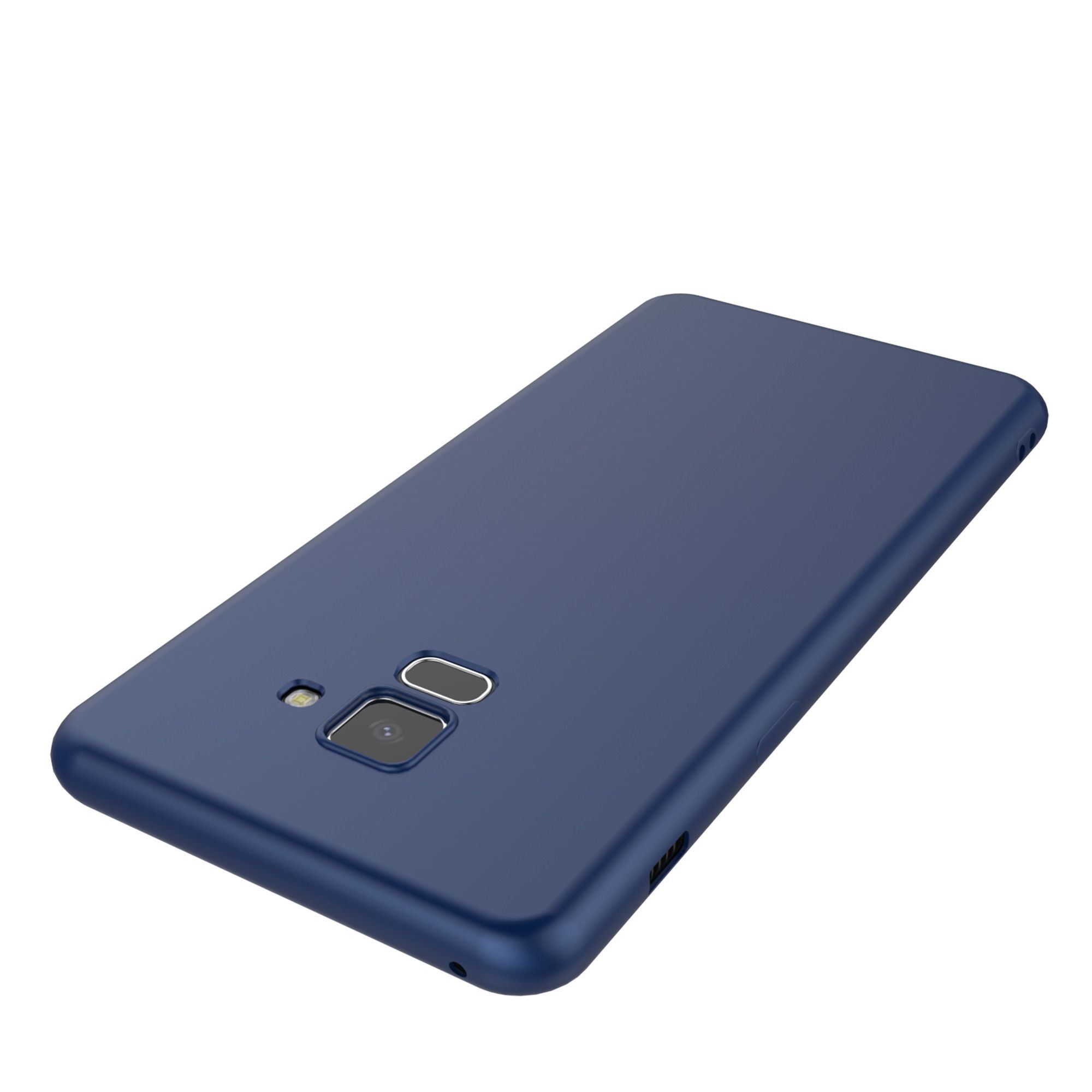 Husa Samsung Galaxy A8 2018 Luxury Case Albastru - Image 7