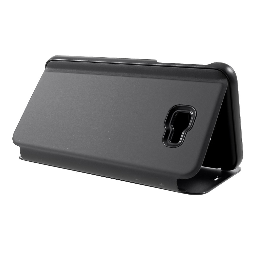 Husa Samsung Galaxy J4 Plus 2018 Flip Cover Oglinda Negru - Image 4